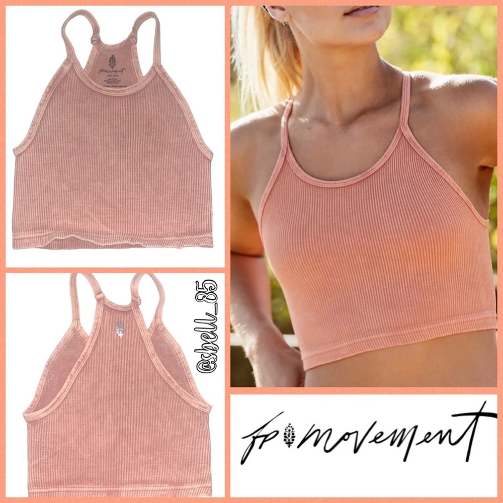 ✨New Free People Movement Happiness Runs Crop in Desert Crossing - XS/S